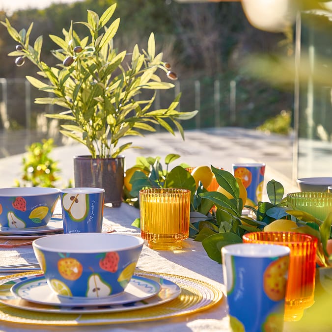  The Outdoor Edit Mediterranean Colour Changing Citronella Candle