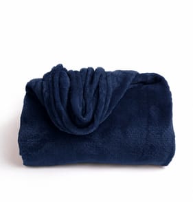 Home Collections Ultra Soft Throw - Midnight Blue