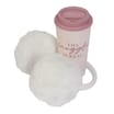 A La Mode Earmuffs and Travel Mug - 'Warm and Cosy'