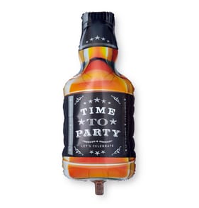 Lets Party Foil Whisky Bottle Balloon