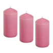  Wickford & Co Scented Small Pillar Candle - Cherry Blossom x3