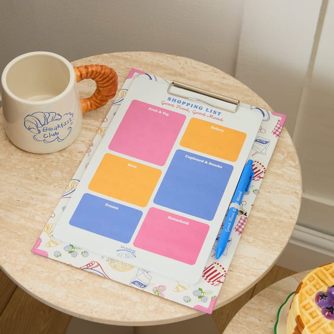 Breakfast Club Shopping List