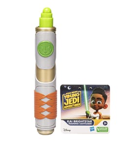 Star Wars Young Jedi Adventures Kai Brightstar Green Extendable Lightsaber