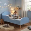 Liberty House Toys Toddler Bed - Coral Blue