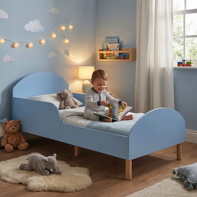 Liberty House Toys Toddler Bed - Coral Blue