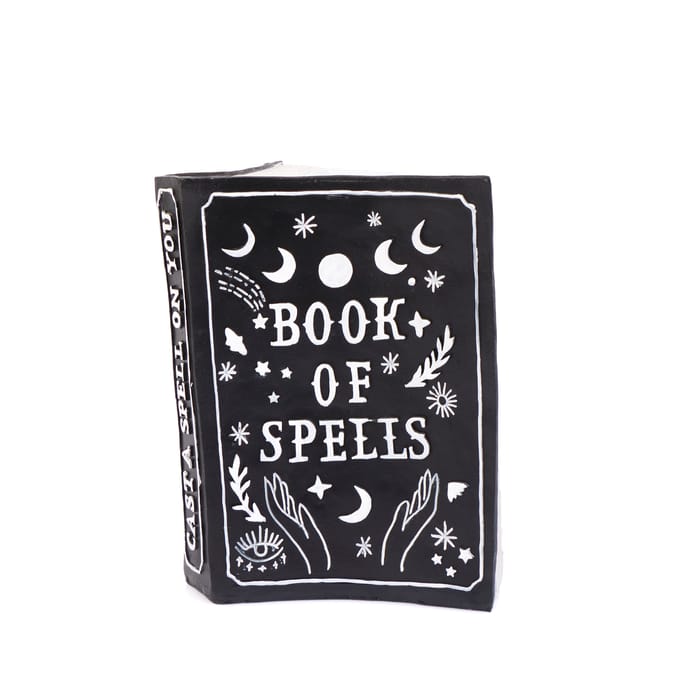 Mystic Midnight Book Of Spells Ornament