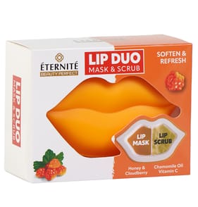 Eternite Lip Duo Mask & Scrub - Cloudberry