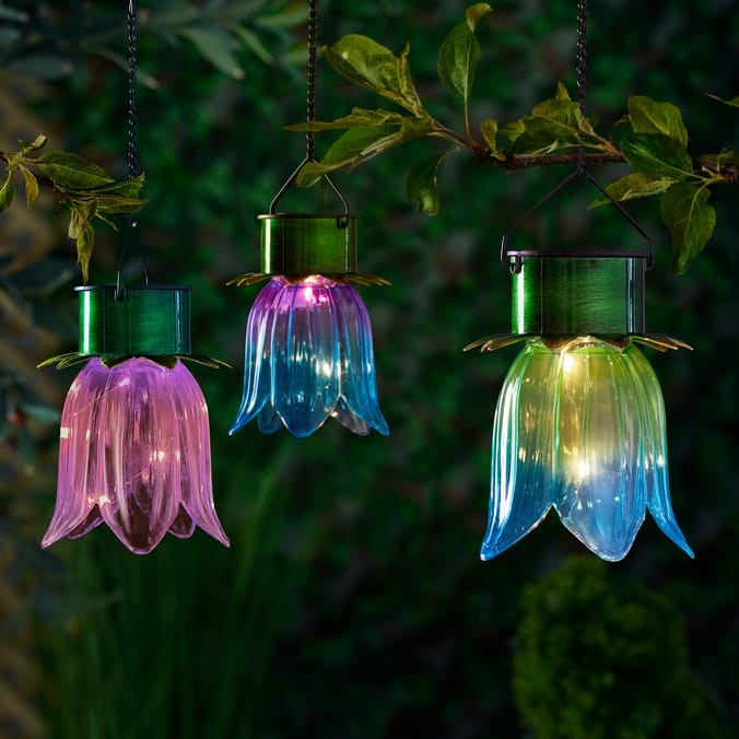 Firefly Hanging Flower Solar Light