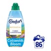 Comfort Botanical Fabric Conditioner 1.29 Litres 86 Washes - Cotswolds Bloom