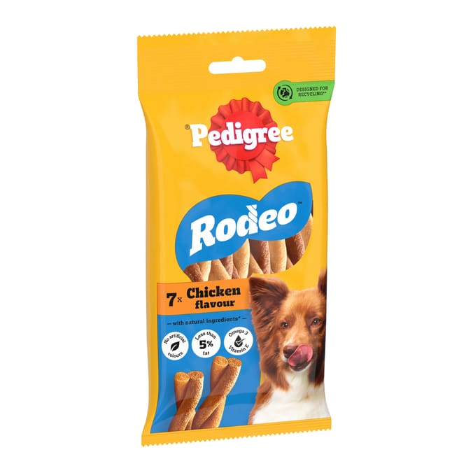 Pedigree Rodeo Dog Treats 7 Sticks - Chicken