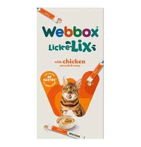Webbox Lick-e-Lix 4 x 15g - Chicken
