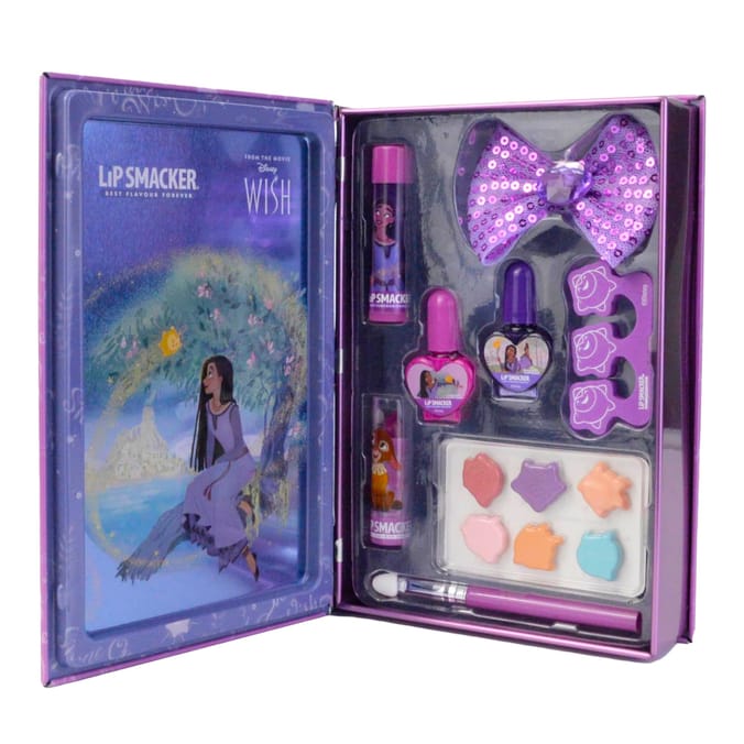 Wish Lip Smacker Make Up Book Tin