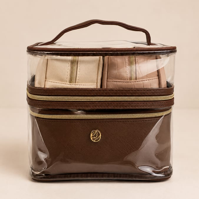 Solenne 4 Piece Make Up Bag