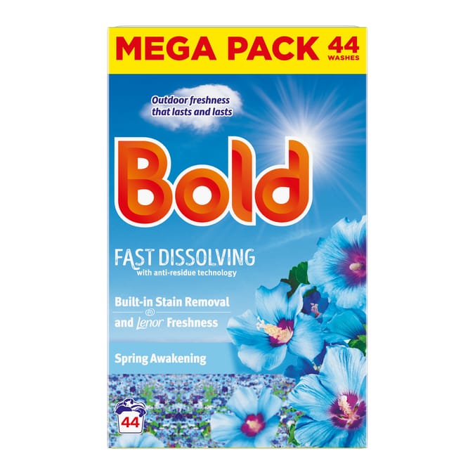 Bold Powder Laundry Detergent 2.2kg 44 Washes - Spring Awakening