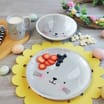 Spring Time Ceramic Bunny 3 Piece Set