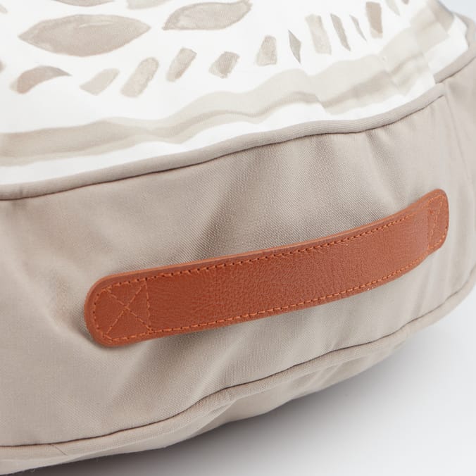 The Lifestyle Edit Coastal Retreat Round Floor Cushion