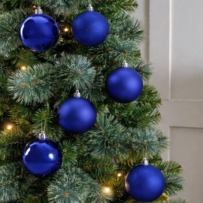 Festive Feeling 10cm Christmas Bauble 6 Pack