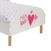 Liberty House Toys Kids White Toddler Bed – You Are Loved
