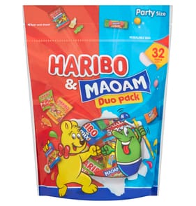 Haribo & Maoam 32 Mini Bags Duo Pack 450g
