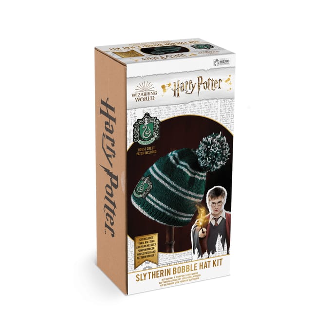 Harry Potter Slytherin Bobble Hat Kit