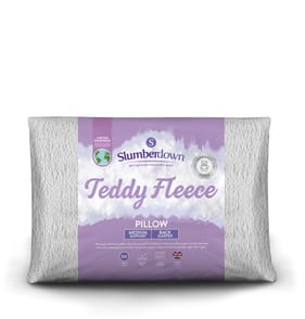 Slumberdown Teddy Fleece Pillow