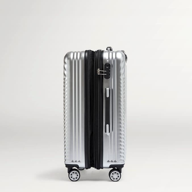 Salisburys Hard Shell Suitcase - Silver