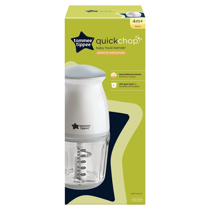 Tommee Tippee Quickchop Baby Food Blender 4m+ 500ml