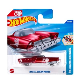 Hot Wheels 80th Anniversary Collector's Edition Diecast Car JGF64 - Dream Mobile