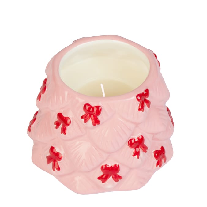 Joyful Pink Tree Scented Candle 