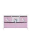 Liberty House Toys Kids Unicorn 5 Drawer Storage Chest