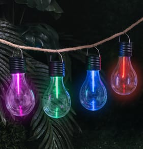 Firefly Solar Light Co Colour Meteor Shower Solar Light - Green