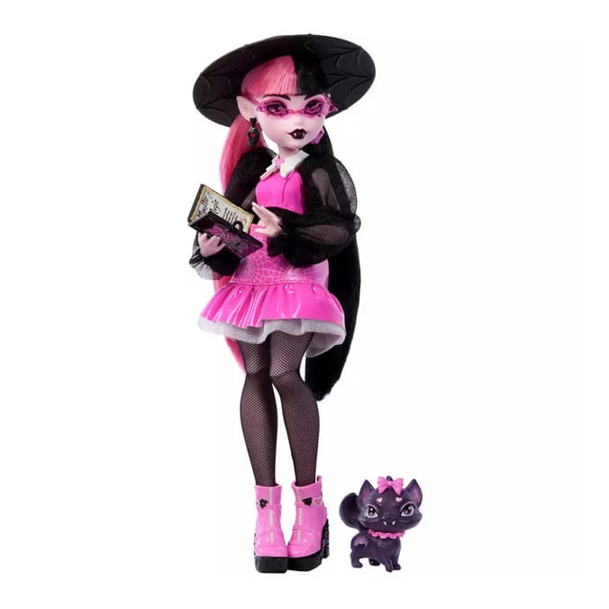 Monster High Doll with Pet & Accessories - Draculaura