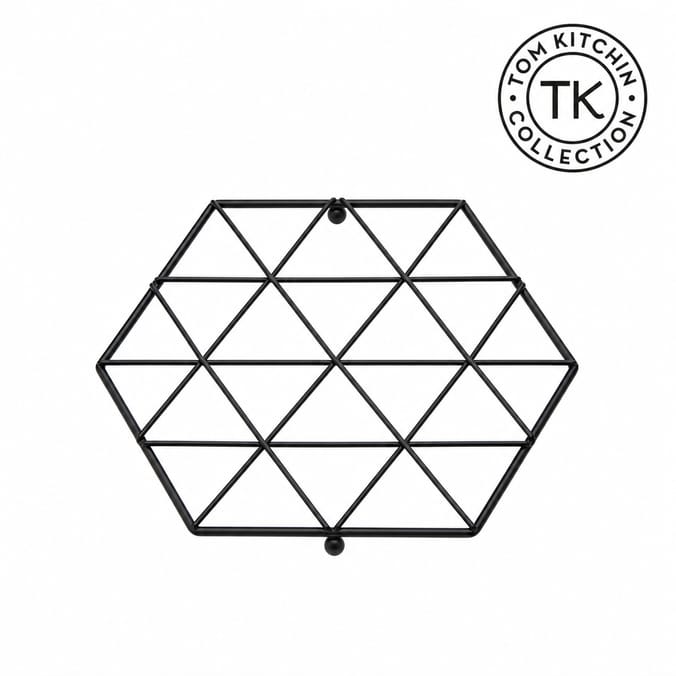 Tom Kitchin Metal Trivet - Black
