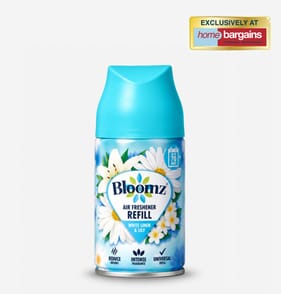 Bloomz Auto Air Freshener Refill 250ml - White Linen & Lily