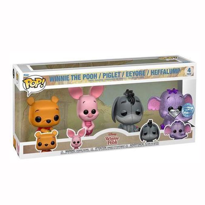 Funko Marvel Pop! 4 Pack- Winnie The Pooh