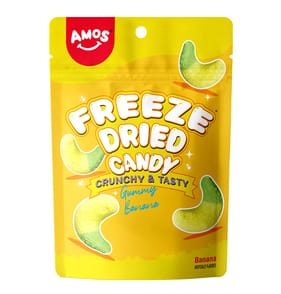 Amos Freeze Dried Gummy Banana