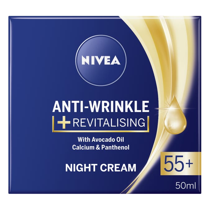 Nivea Anti-Wrinkle Revitalising Night Cream 55+ 50ml