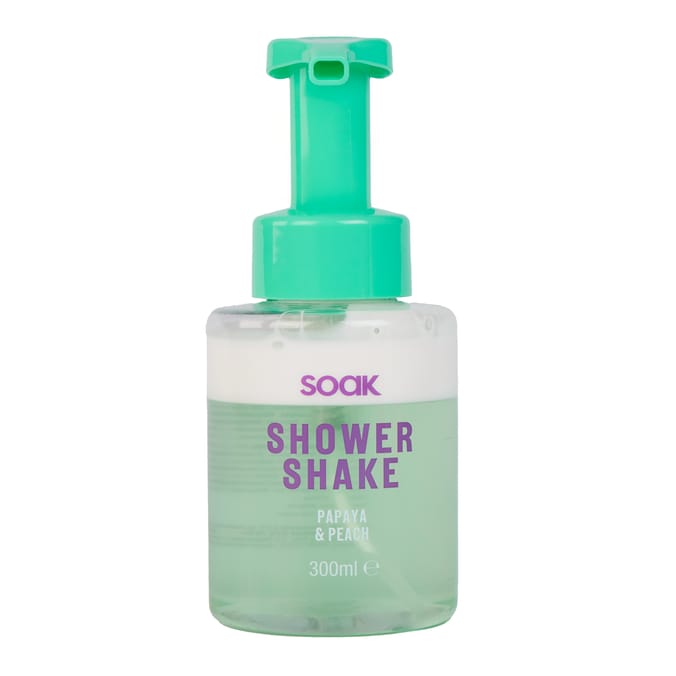 Soak Shower Shake 300ml - Papaya & Peach