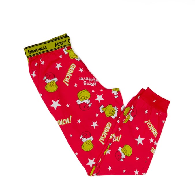 The Grinch Men s Lounge Pants Home Bargains