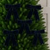 Frosted Spirit Velvet Bow 5 Pack