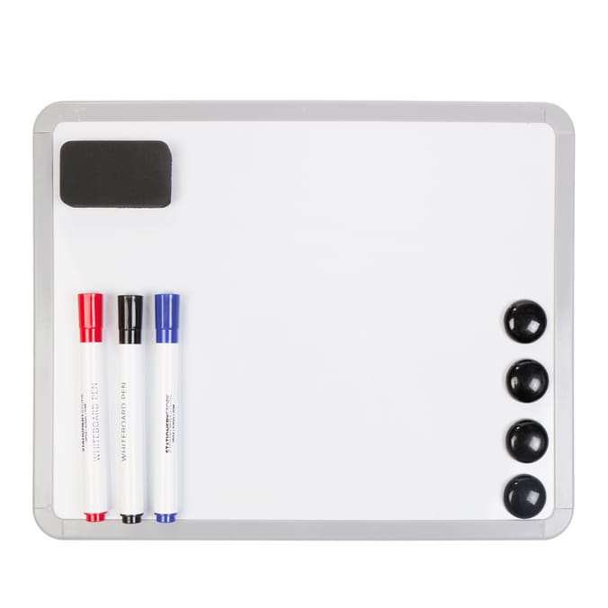 Stationery Store 9 Piece Whiteboard Set