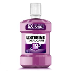 Listerine Total Care 10-in-1 Benefit Clean Mint Mouthwash 1l