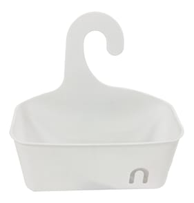 Everyday Essentials Plastic Hanging Caddy - White