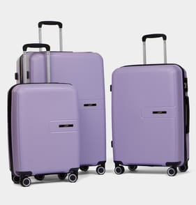 Salisburys Hard Shell Suitcase - Lilac