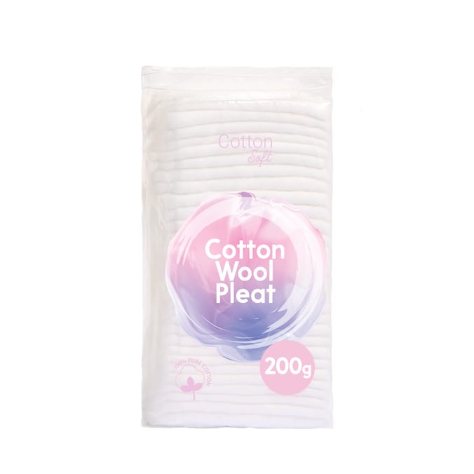 Cotton Soft Cotton Wool Pleat 200g