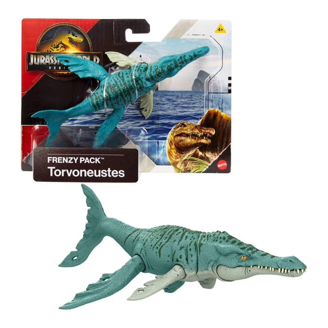 Jurassic World Rebirth Frenzy Pack Torvoneustes Dinosaur Figure