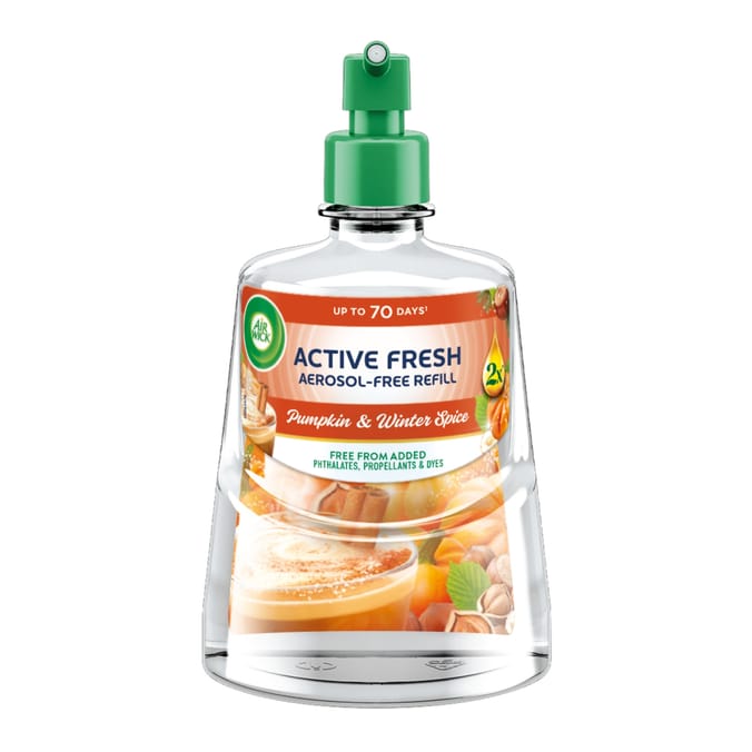 Air Wick 24/7 Active Fresh Refill 228ml - Pumpkin & Winter Spice