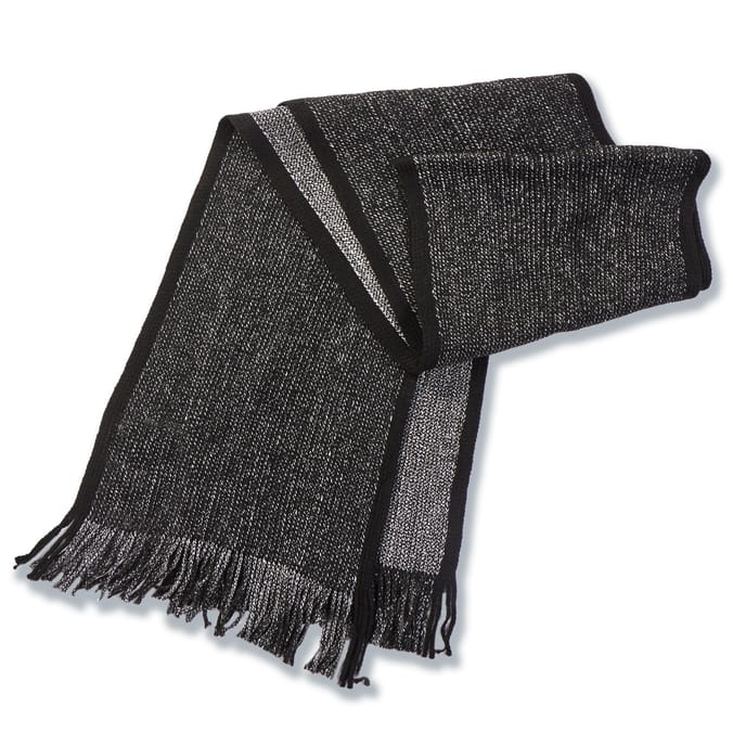 Originals Winter Mens Rochelle Scarf - Grey & Black