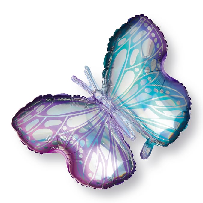 Lets Party Foil Butterfly Balloon