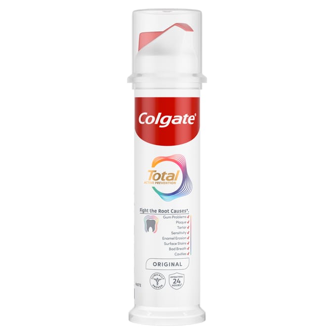 Colgate Total Active Prevention Original Toothpaste 100ml Pump